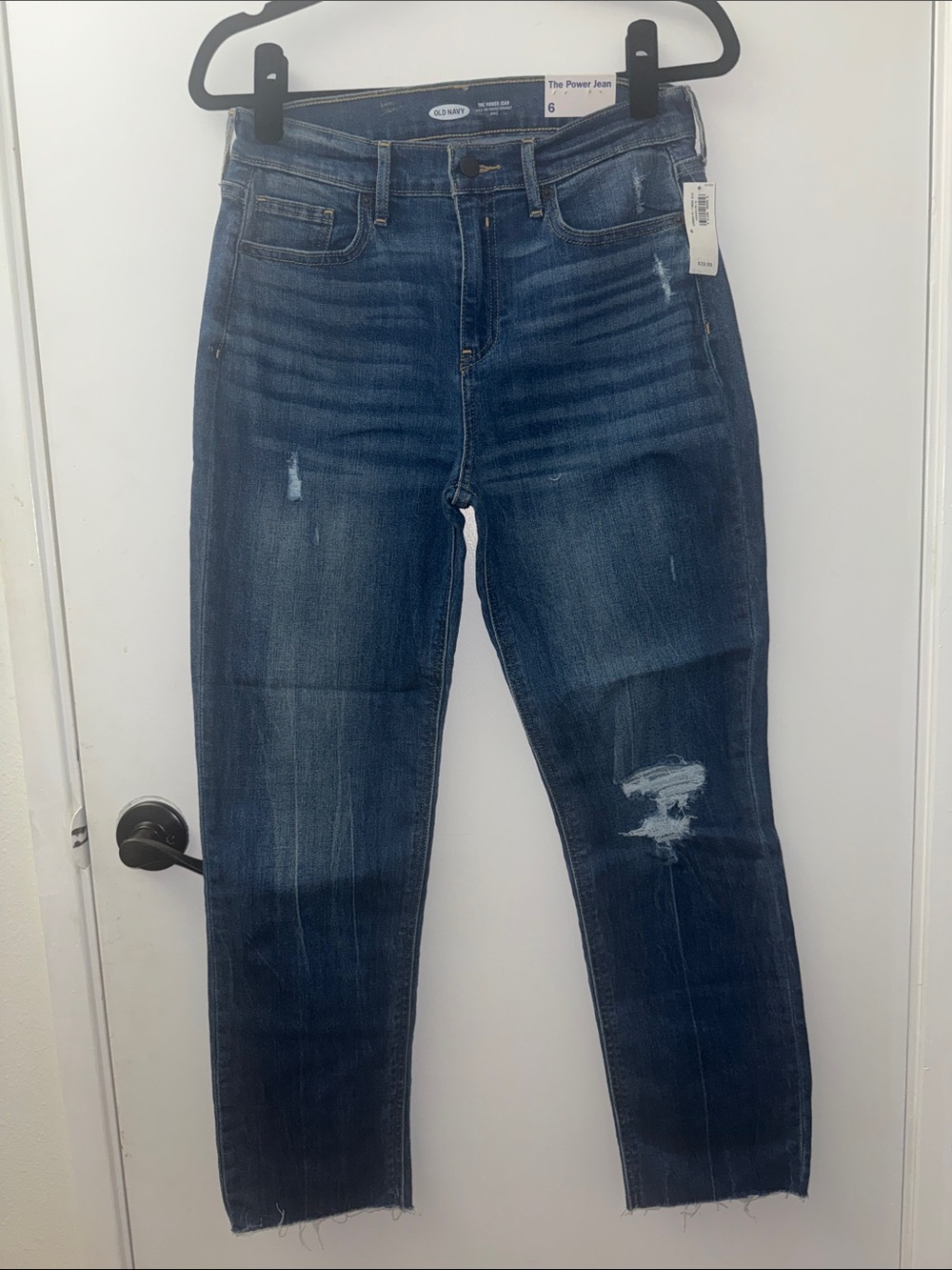 Old Navy Power Straight Ankle Denim